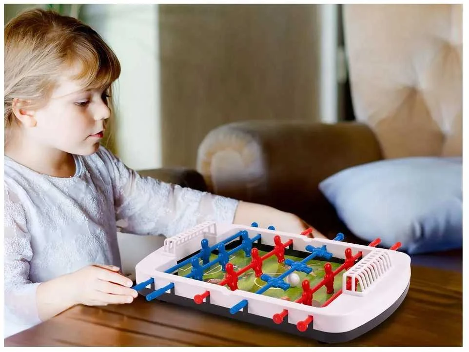 Malplay Vaikiškas stalo futbolo žaidimas 14 žaidėjų, 29 x 27 x 6 cm