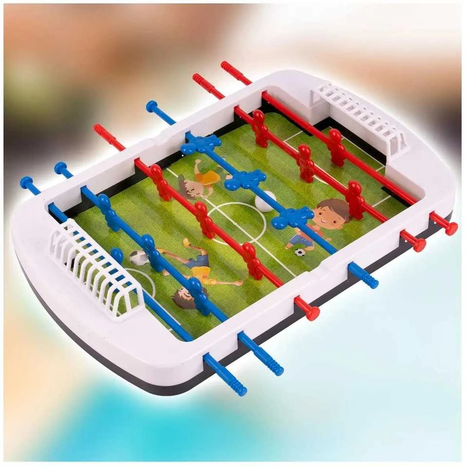 Malplay Vaikiškas stalo futbolo žaidimas 14 žaidėjų, 29 x 27 x 6 cm