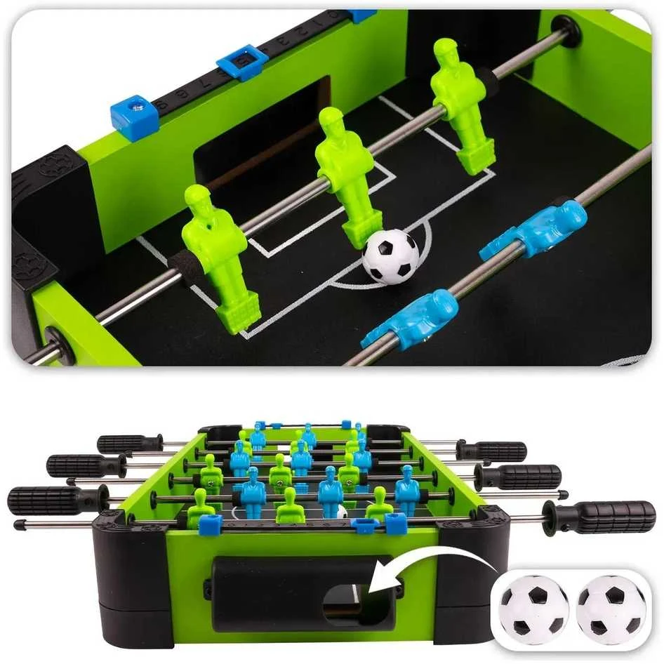 Malplay Vaikiškas stalo futbolo žaidimas 18 žaidėjų