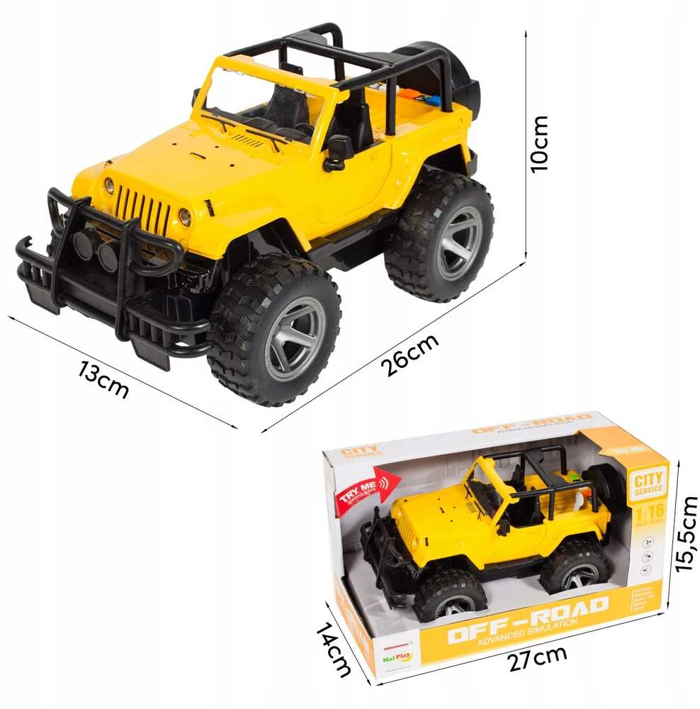Malplay Visureigis HUMMER JEEP