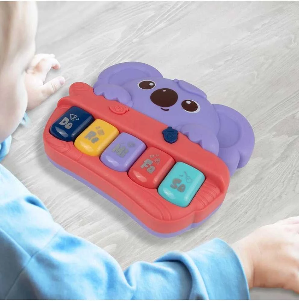 Malplay Žaislas kūdikiams MINI Lavinamasis interaktyvus staliukas su pianinu