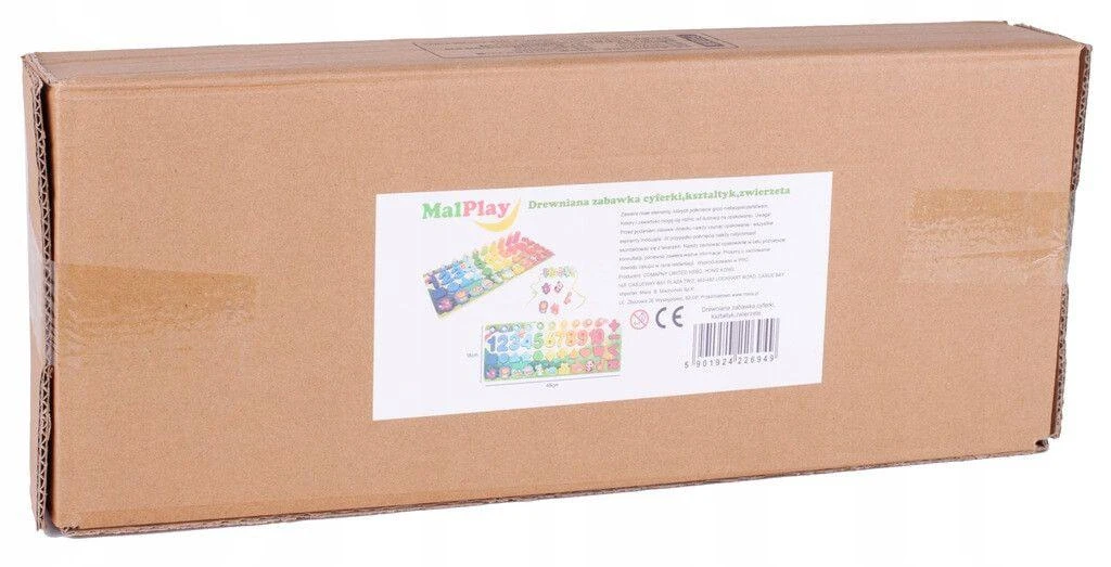 Malplay Žaislas Medinė dėlionė mokytis skaičiuoti