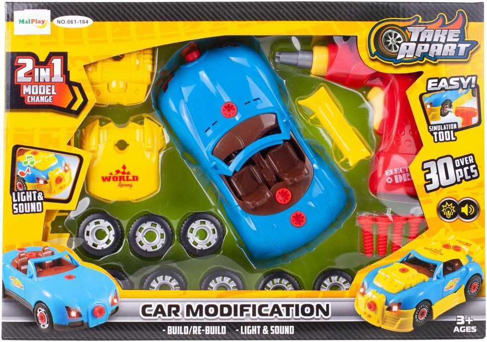 Malplay Žaislinis automobilis - konstruktorius Bugatti