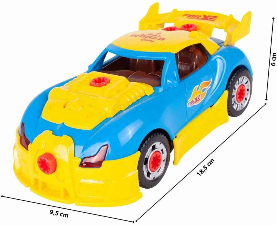 Malplay Žaislinis automobilis - konstruktorius Bugatti