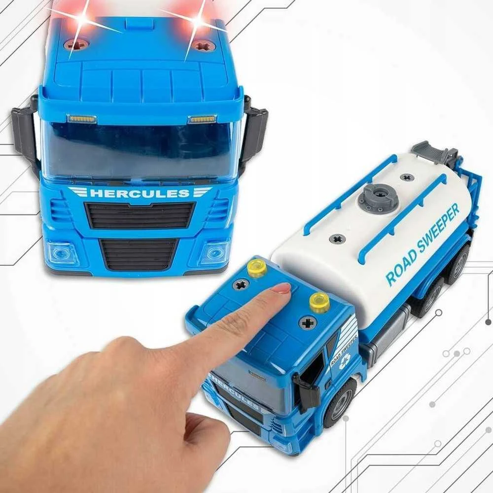 Malplay Žaislinis Automobilis konstruktorius TANKER, 110 el