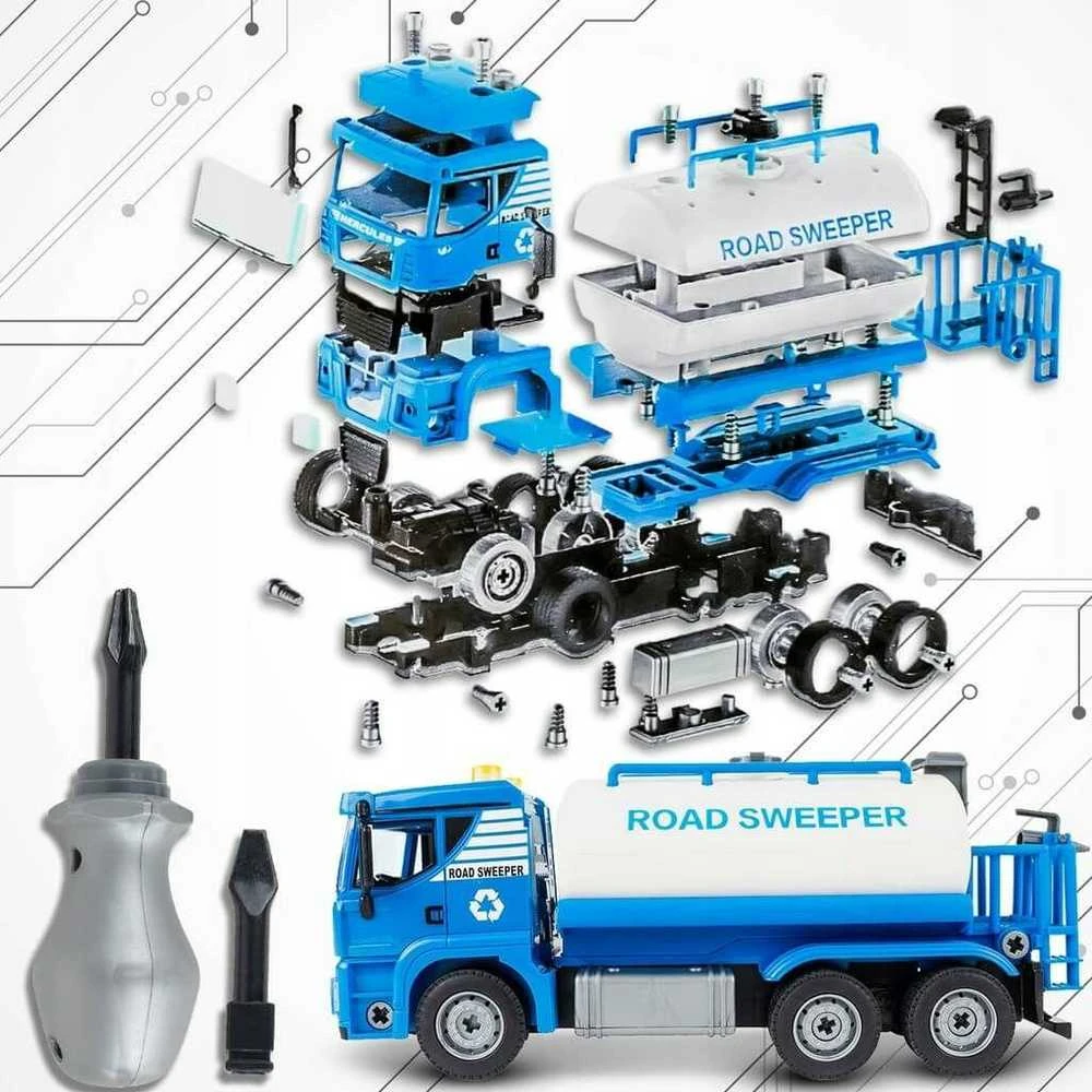 Malplay Žaislinis Automobilis konstruktorius TANKER, 110 el