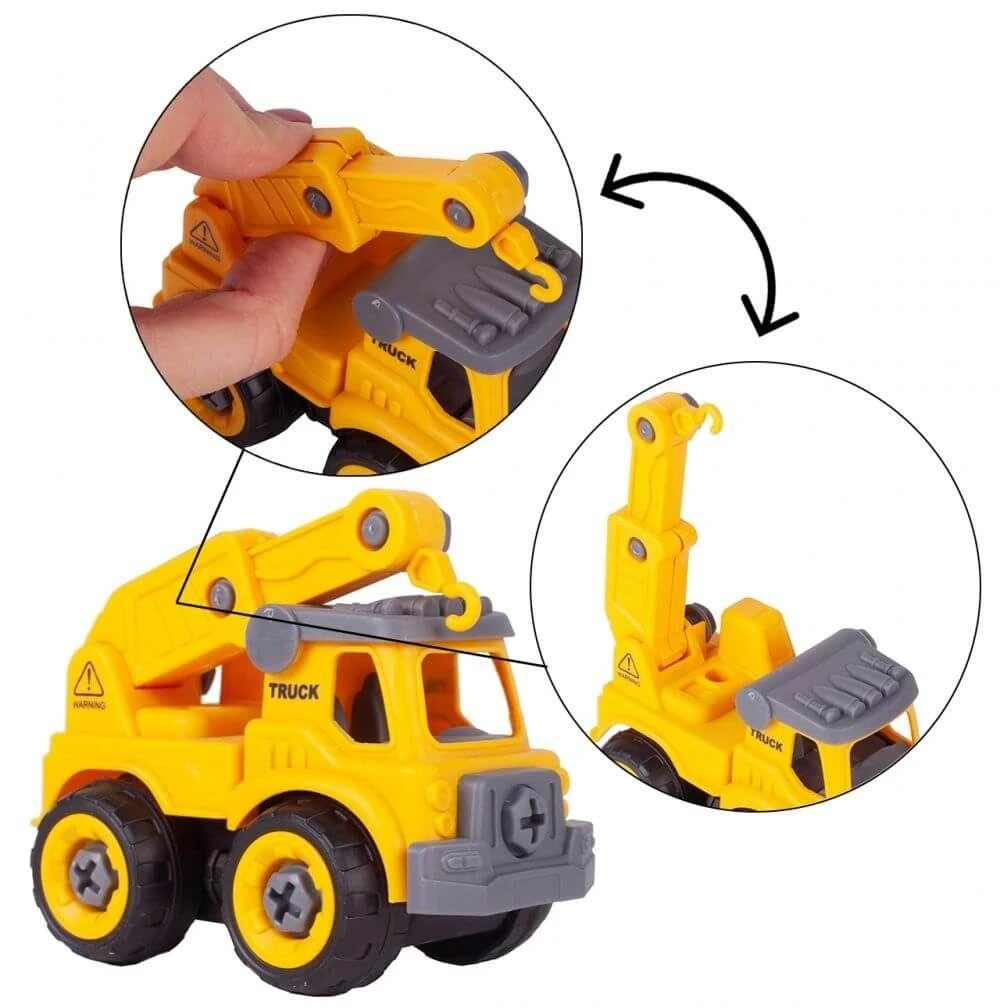 Malplay Žaislinis automobilis - konstruktorius, 4 vnt.