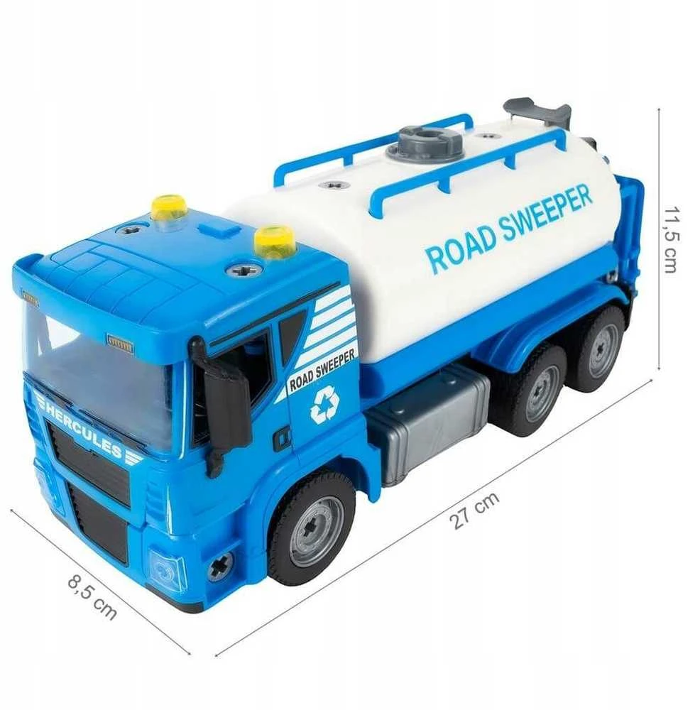 Malplay Žaislinis Automobilis konstruktorius TANKER, 110 el