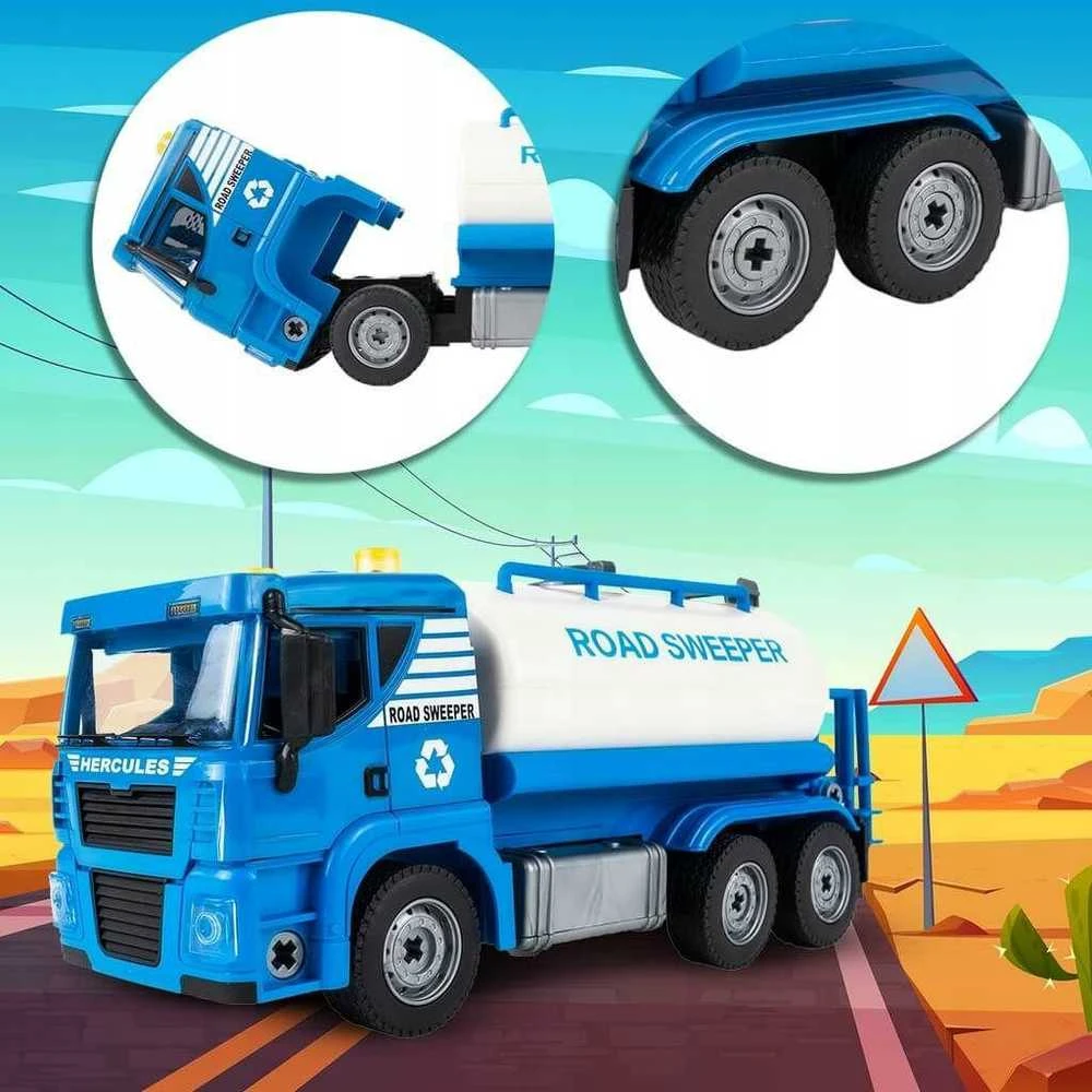 Malplay Žaislinis Automobilis konstruktorius TANKER, 110 el