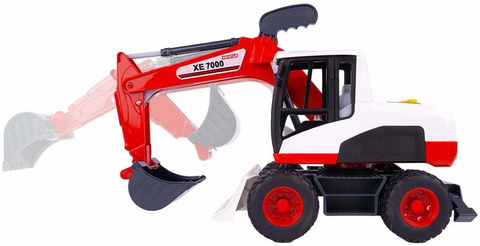 Malplay Žaislinis ekskavatorius su judinama svirtimi garsais ir šviesa