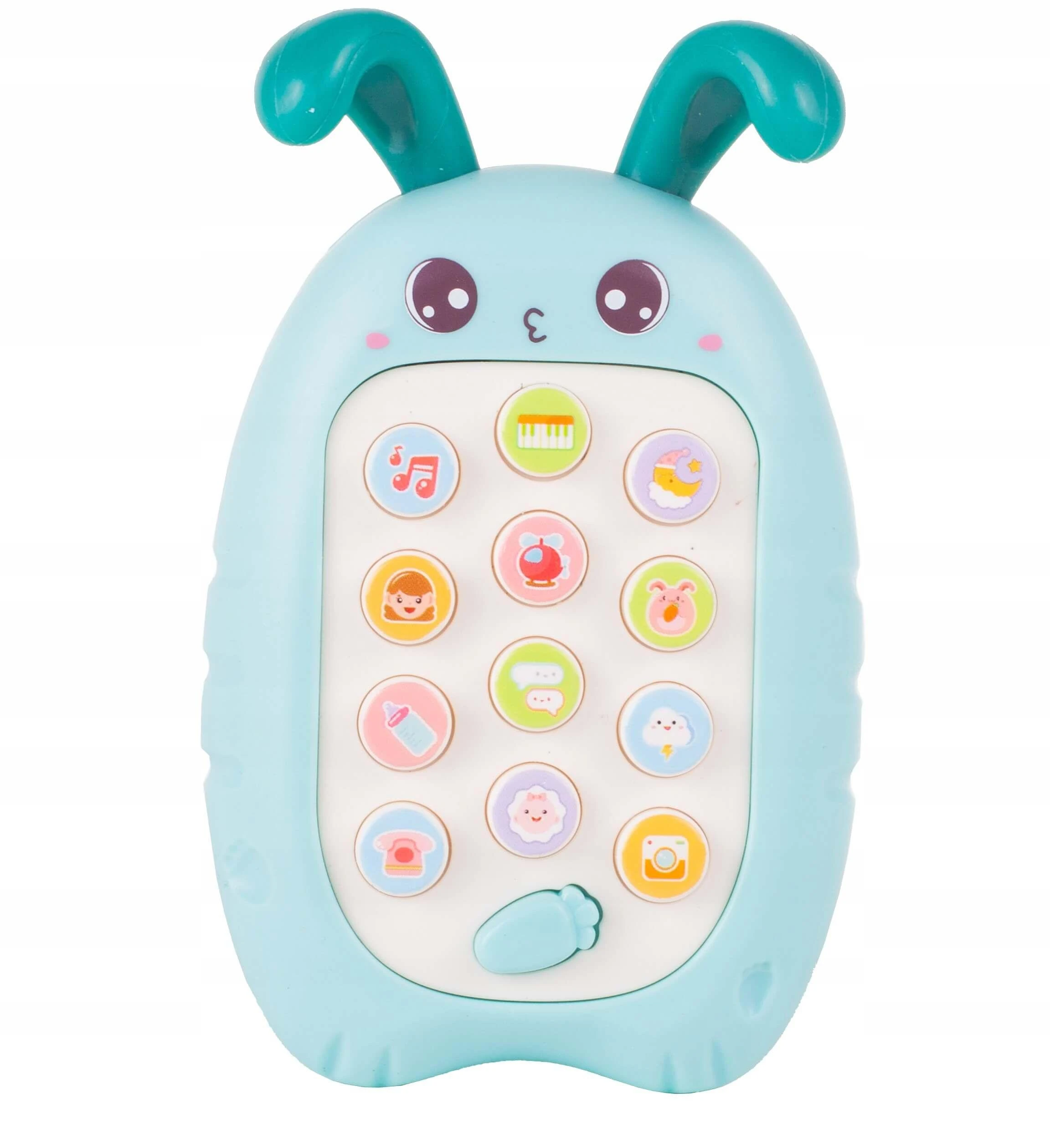 Malplay Žaislinis interaktyvus telefonas kūdikiams Zuikutis