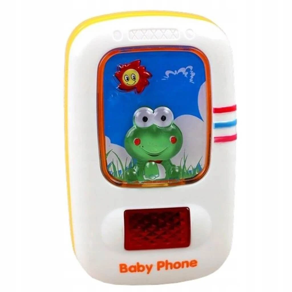 Malplay Žaislinis interaktyvus telefonas Varlytė su šviesa ir garsu, išskleidžiamas