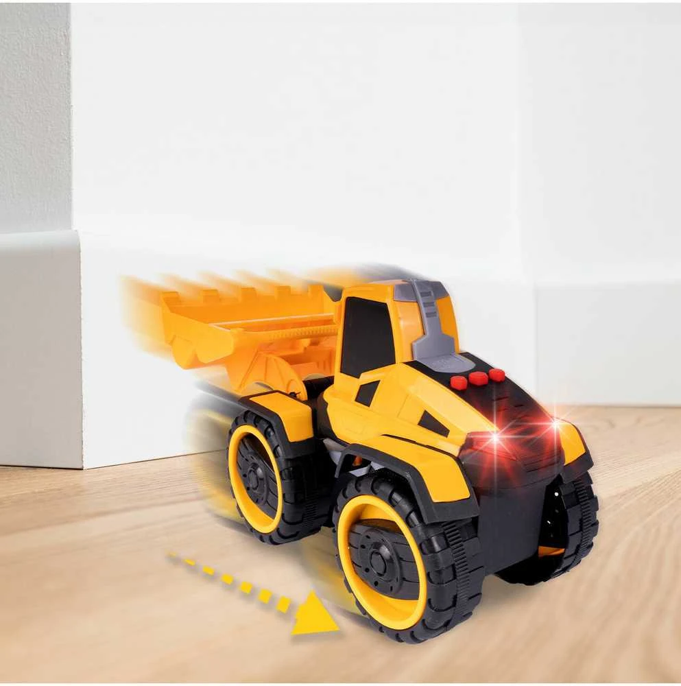 Malplay Žaislinis krautuvas ekskavatorius su pavara Buldozer Light Sound