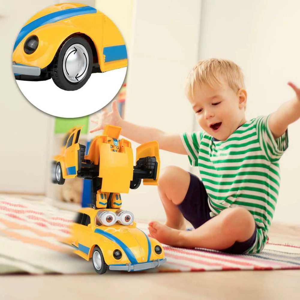 Malplay Žaislinis "Beetle" automobilis virstantis robotu