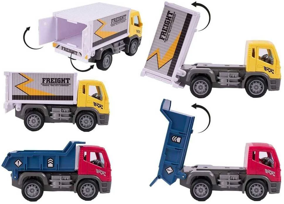 Malplay Žaislinis statybinių automobilių rinkinys