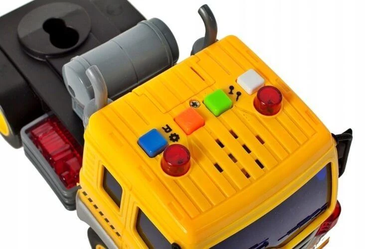 Malplay Žaislinis sunkvežimis vilkikas su lengvaisiais automobiliais