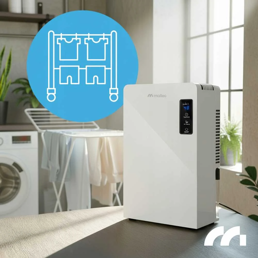 Maltec oro sausintuvas - drėgmės sugėriklis DH-2200 Baltas 2.2L 90W