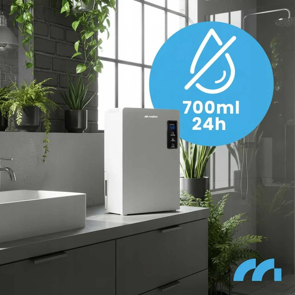 Maltec oro sausintuvas - drėgmės sugėriklis DH-2200 Baltas 2.2L 90W