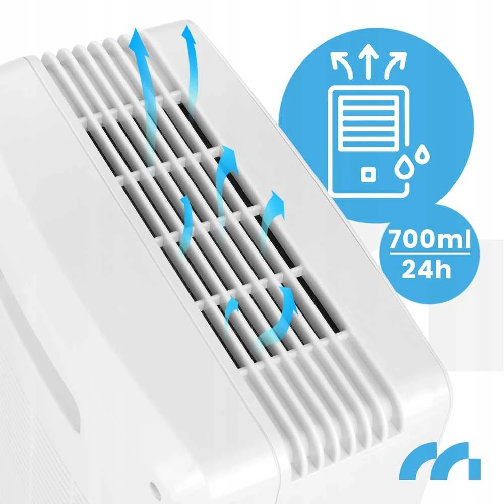 Maltec oro sausintuvas - drėgmės sugėriklis DH-2200 Baltas 2.2L 90W