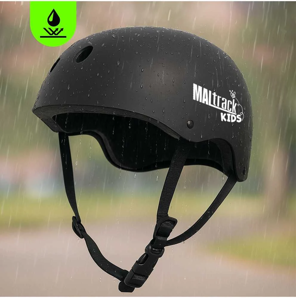 Maltrack Vaikiškas šalmas dviračiui, riedučiams, pačiūžoms, reguliuojamas, su ventiliacija, lengvas, 48-54 cm