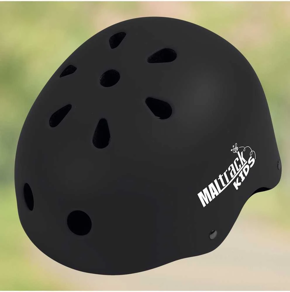 Maltrack Vaikiškas šalmas dviračiui, riedučiams, pačiūžoms, reguliuojamas, su ventiliacija, lengvas, 48-54 cm