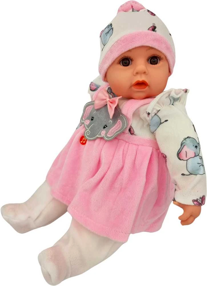 Mario Toys MARIOTOYS lėlė kalba ir dainuoja lenkiškai, 45 cm
