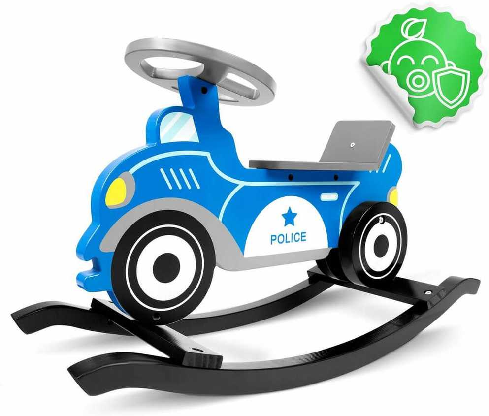 Medinis supamasis policijos automobilis Ricokids