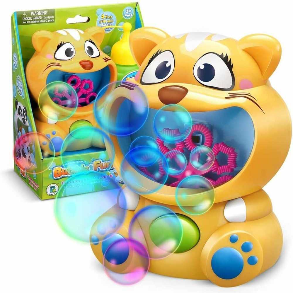 Muilo burbulų aparatas Kačiukas + skystis, Ricokids