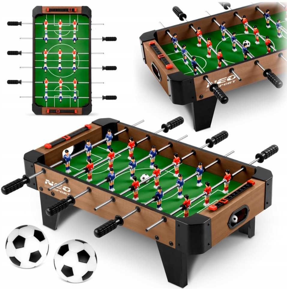 Neo-Sport NS-437 futbolo stalas, 18 žaidėjų