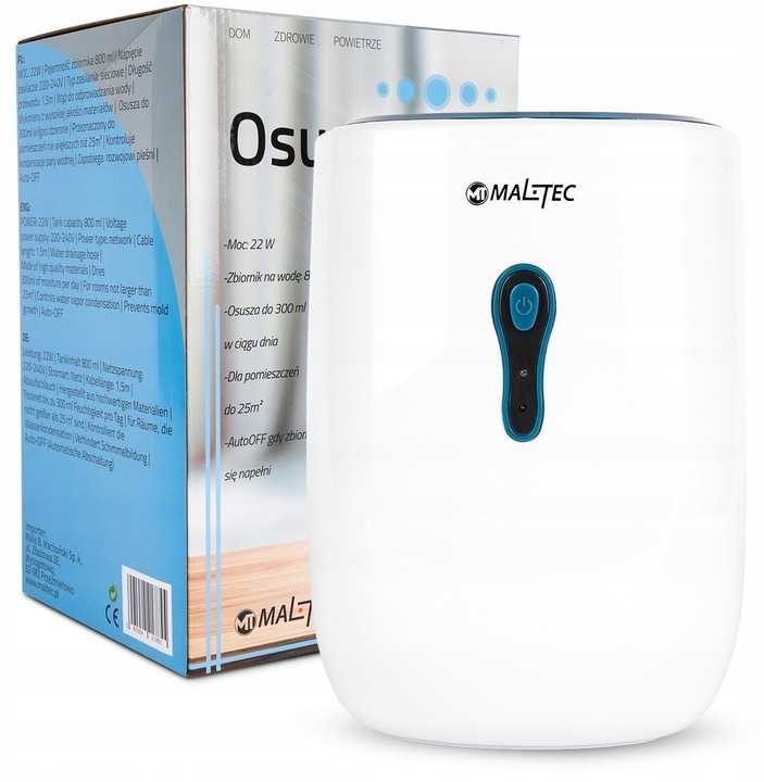 Oro sausintuvas, drėgmės sugėriklis Maltec DH-800 22W