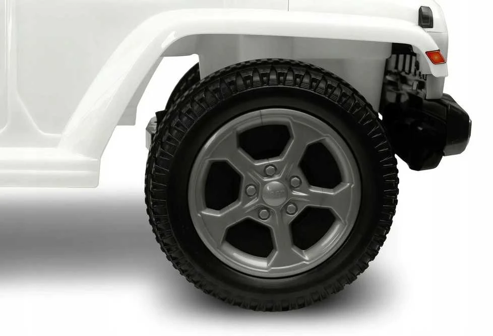 Paspiriama mašinėlė Toyz Jeep Rubicon balta