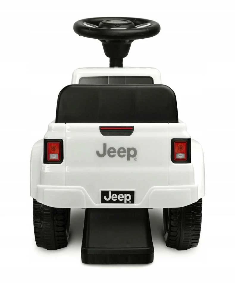 Paspiriama mašinėlė Toyz Jeep Rubicon balta