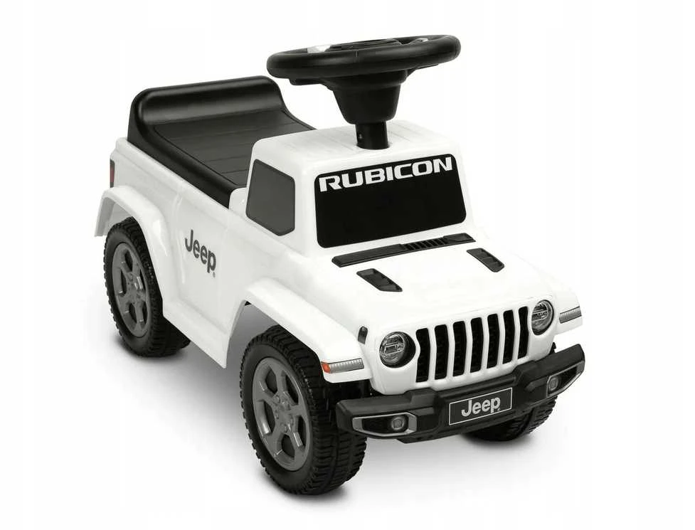 Paspiriama mašinėlė Toyz Jeep Rubicon balta