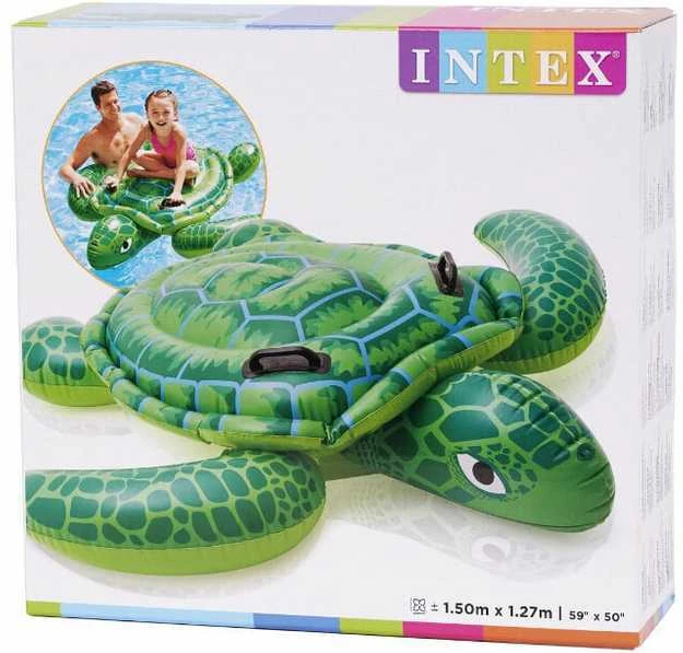Pripučiamas plaukimo čiužinys Vėžlys, Intex, 150 cm