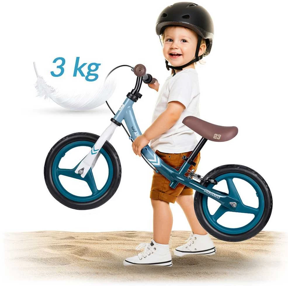 Ricokids „Fun Adventure“ vaikiškas balansinis dviratis
