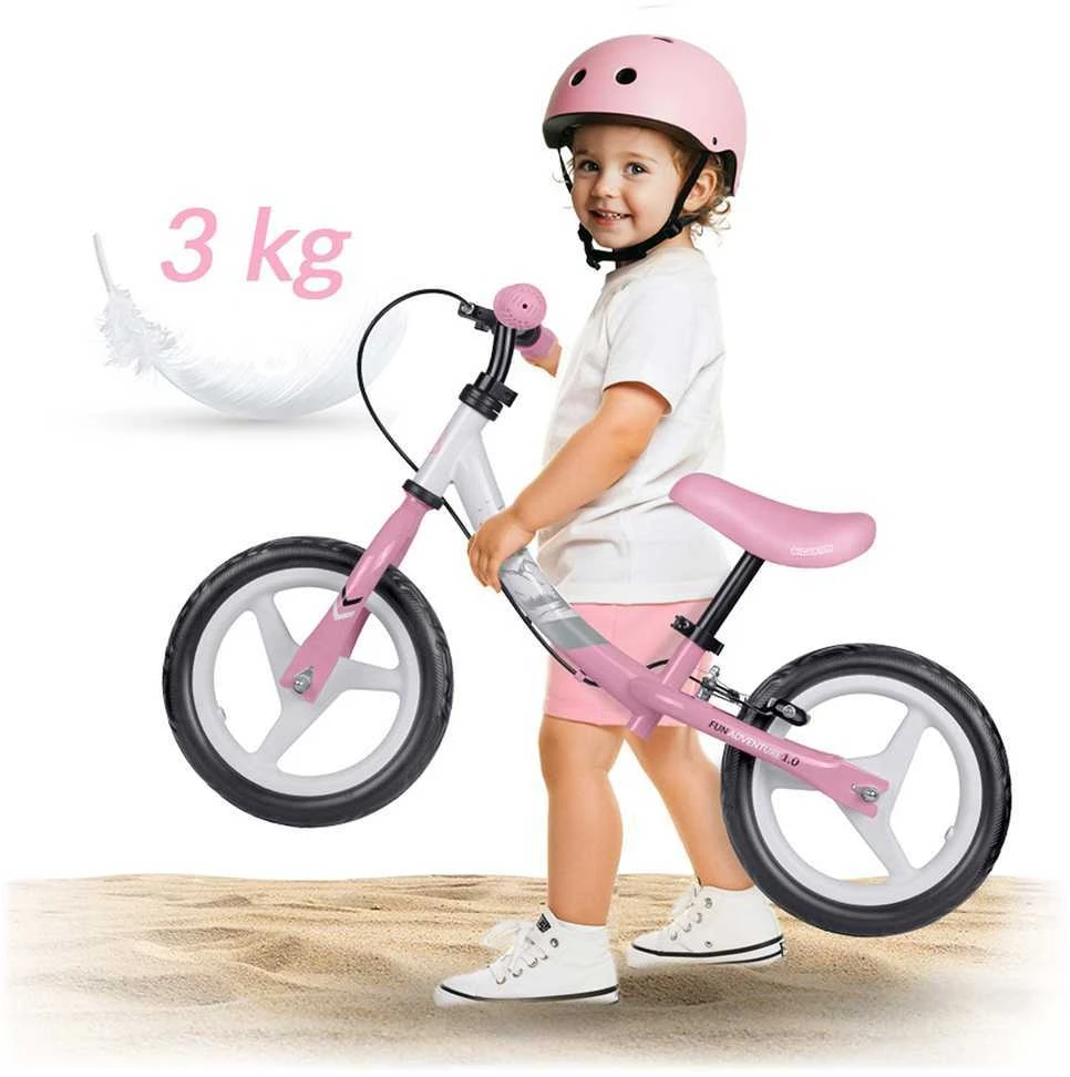 Ricokids „Fun Adventure“ vaikiškas balansinis dviratis