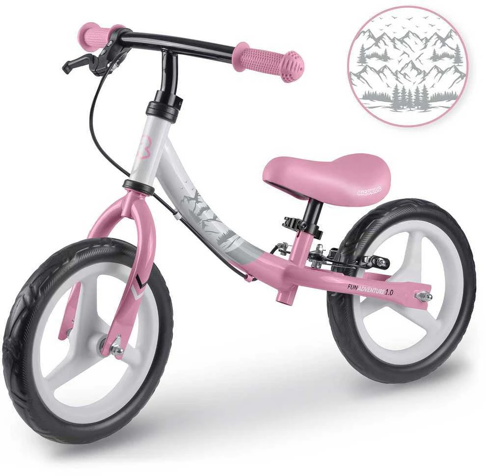Ricokids „Fun Adventure“ vaikiškas balansinis dviratis