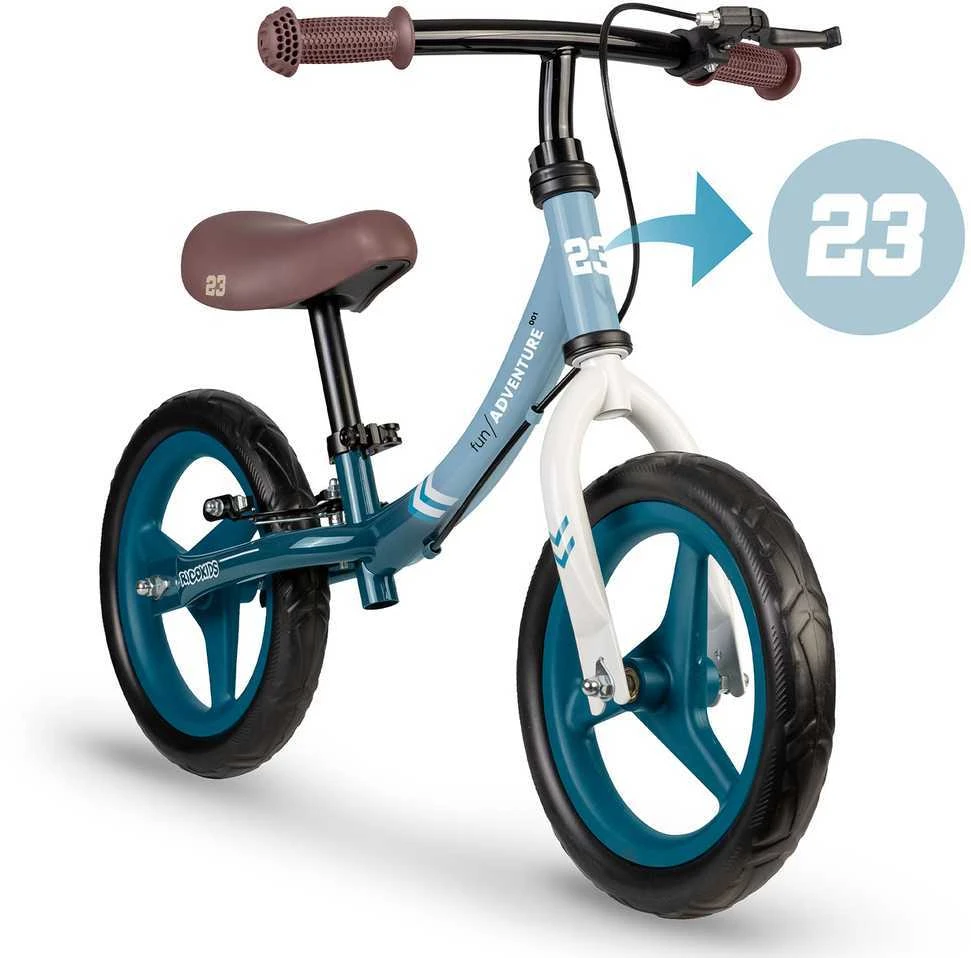 Ricokids „Fun Adventure“ vaikiškas balansinis dviratis