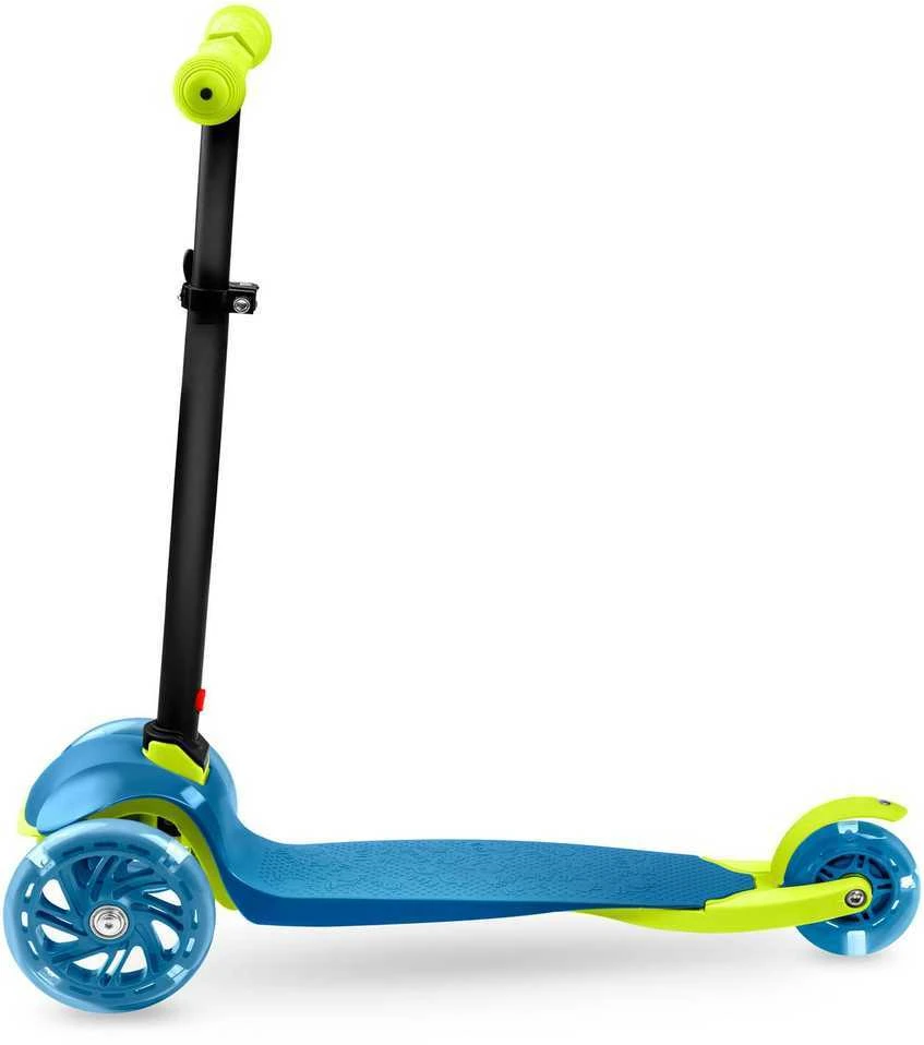 Ricokids Loco triratis paspirtukas, mėlynos ir žalios spalvos