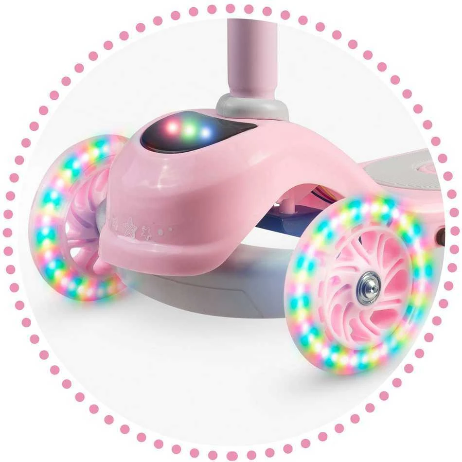 Ricokids Piko triratis paspirtukas, rožinė