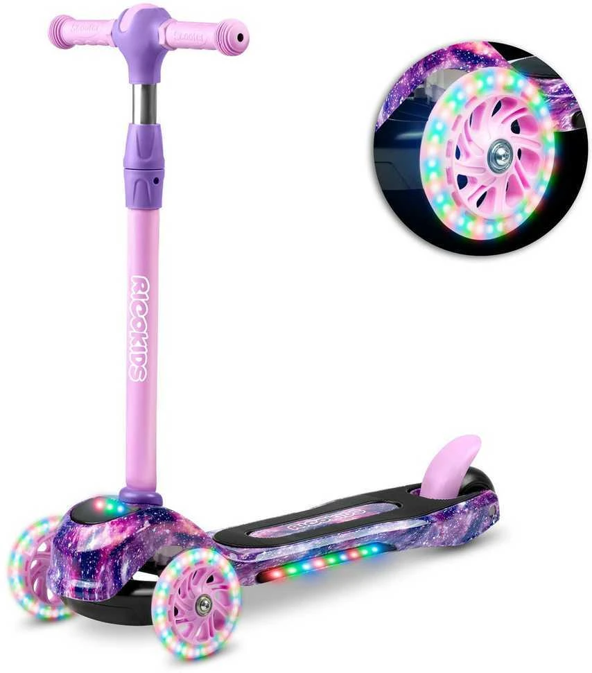 Ricokids Piko triratis paspirtukas, rožinė - violetinė