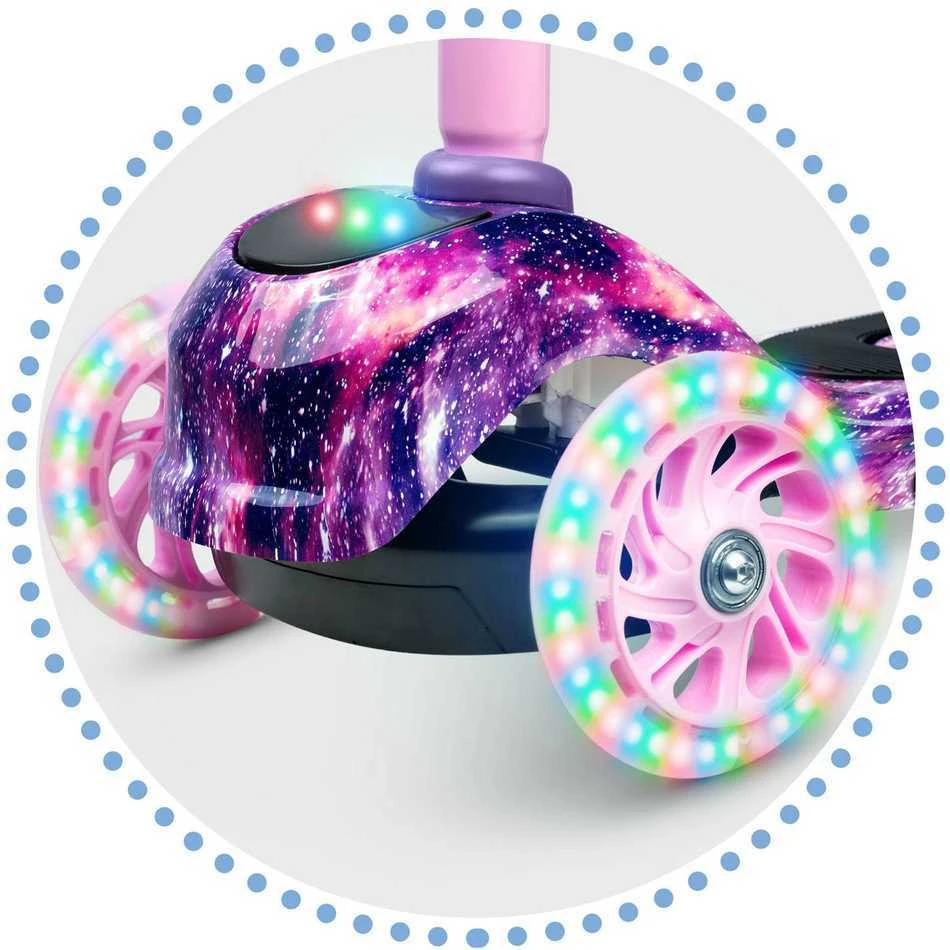 Ricokids Piko triratis paspirtukas, rožinė - violetinė