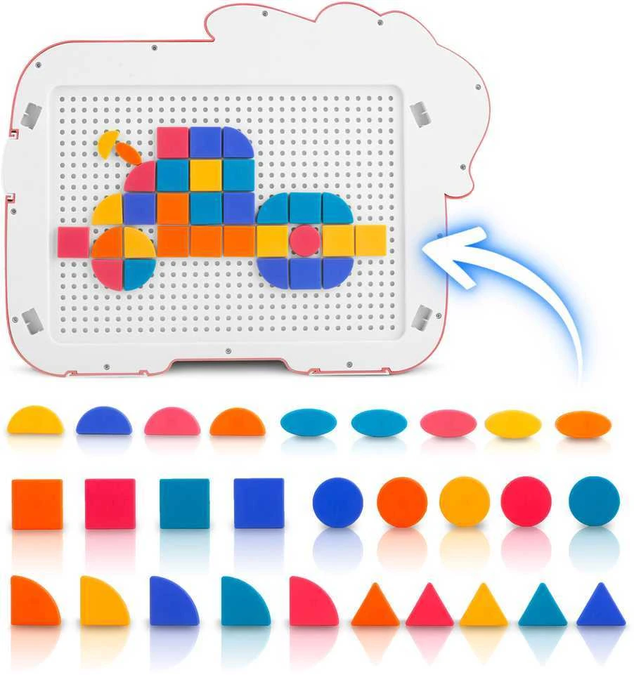 Ricokids RK-823 magnetinė dėlionė vaikams, tangramas