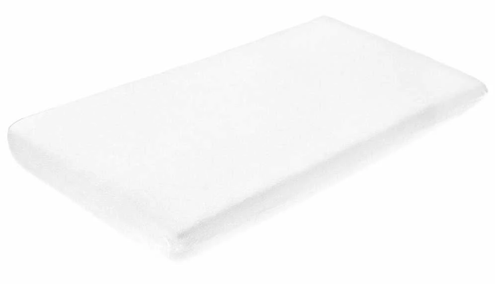Sensillo paklodė su guma frotte, balta, 120*60, 2140