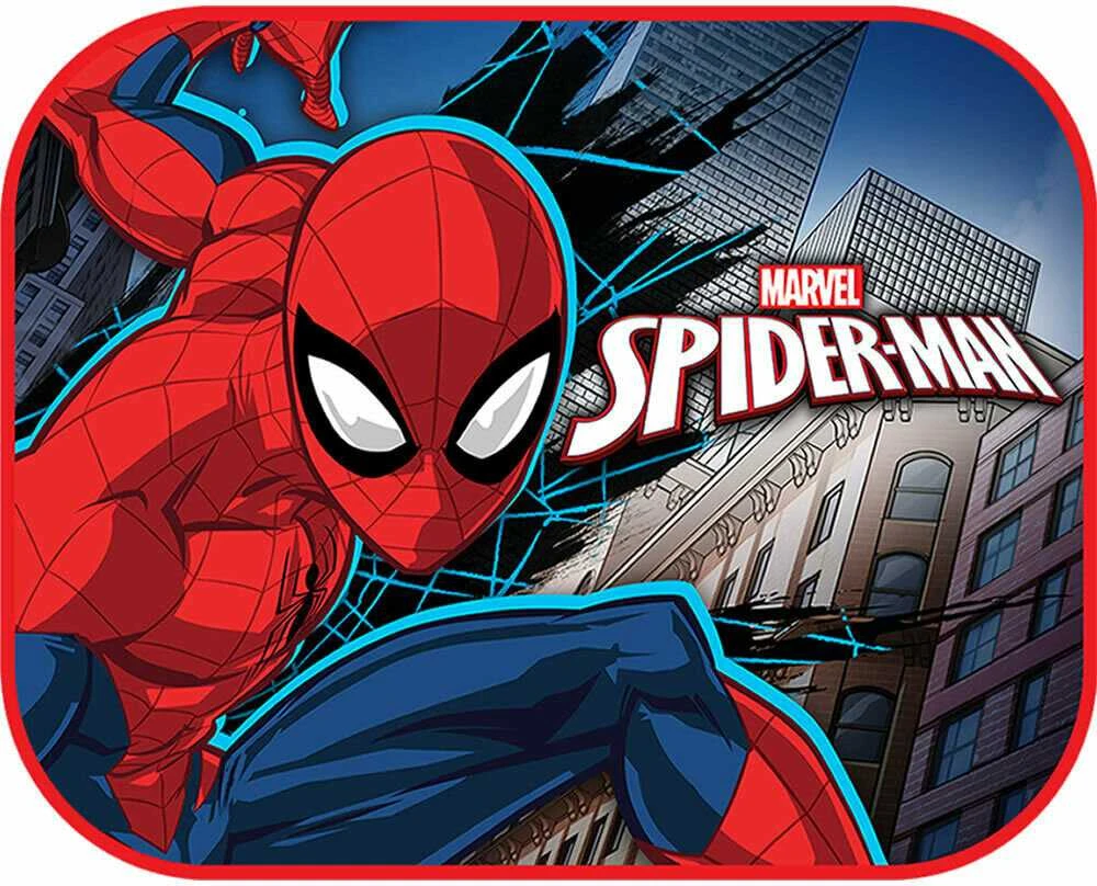 Seven Automobilių šoninių stiklų užuolaidėlės Spiderman 9323 2vnt.