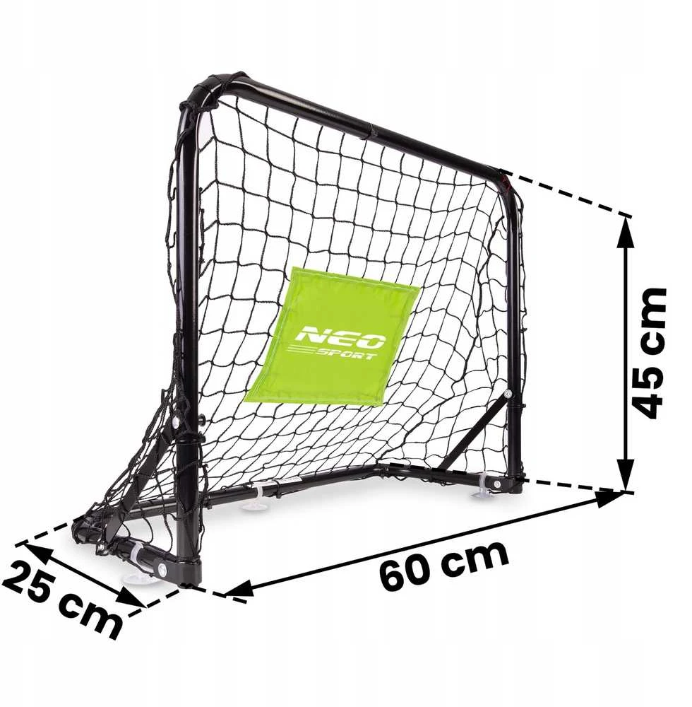 Neo-Sport SPORT Futbolo vartai – 2 rinkinys – 60 x 45 x 25 cm NS-461