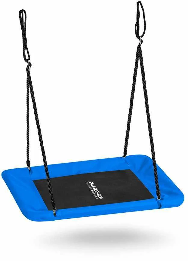 Stačiakampės gandro lizdo sūpynės Neo-Sport Swingo 110 x 70 cm