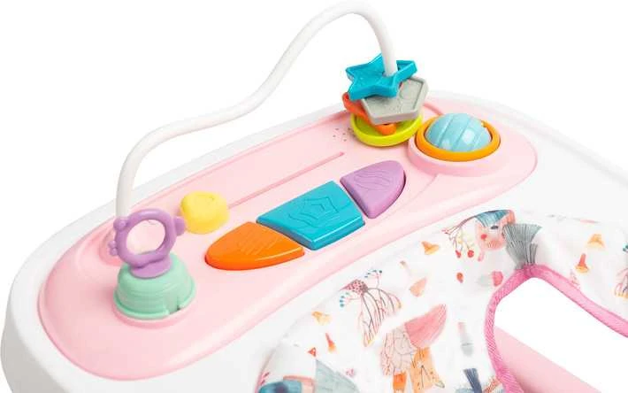 Toyz Vaikštynė kūdikiams, vaikams su reguliuojamu aukščiu, rožinė