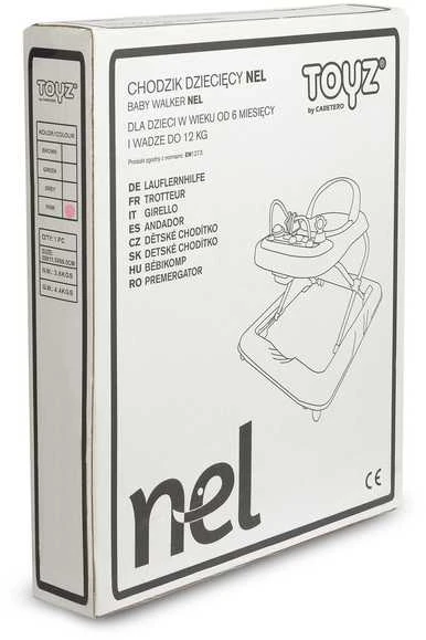 Toyz Vaikštynė kūdikiams, vaikams su reguliuojamu aukščiu, rožinė