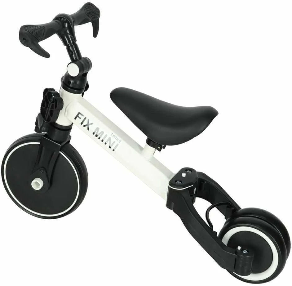 Baby Mix Triratukas Trike Fix Mini 3 in 1 baltas